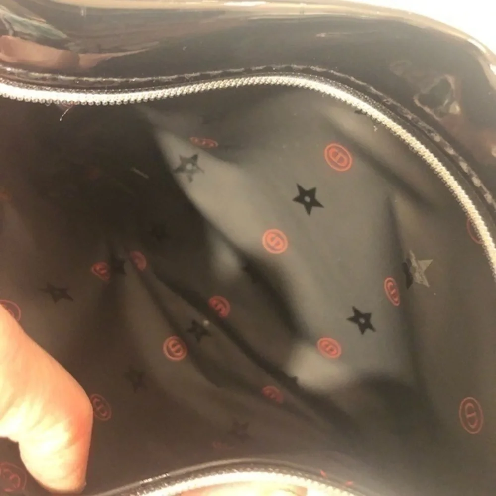 Dior beauty black cosmetic bag